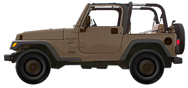 Jeep Wrangler TJ (1996-2006) 2.5